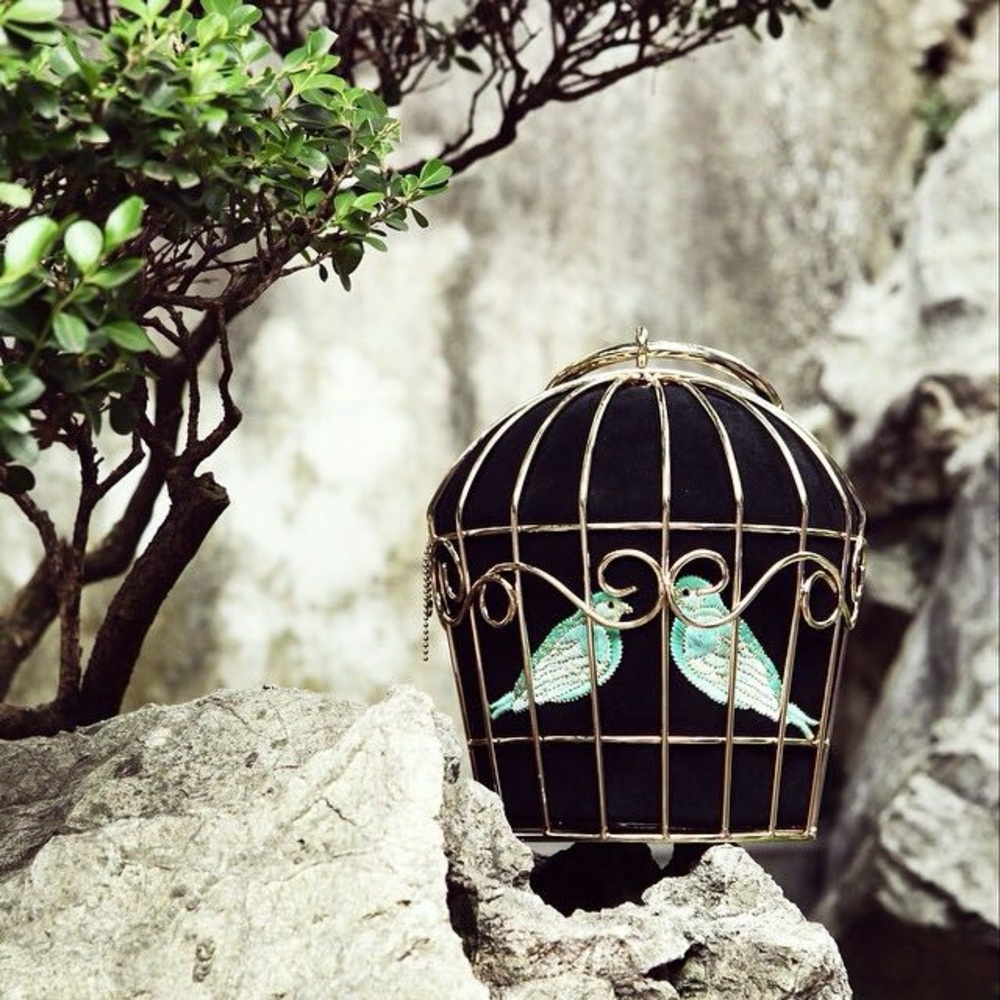 ISO Kate Spade Shanghai Pollie Birdcage Bag - Picture 2 of 2